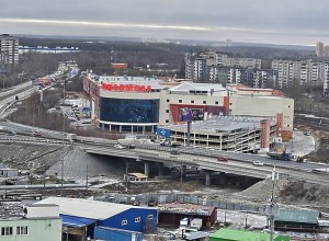 На новом участке развязки у «Калины» запустили движение