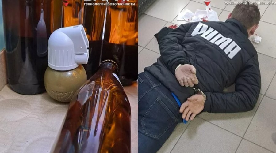 В уральский пивной магазин ворвался покупатель с «гранатой»