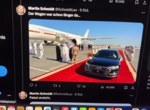 Президент Германии по прилете в Катар полчаса прождал в самолете, пока его встретят
