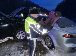 Трое взрослых и трое детей пострадали по вине «торопыги» на Серовском тракте