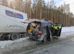 В тяжёлом состоянии: в страшном ДТП на Тюменском тракте серьёзно пострадал отец девятерых детей