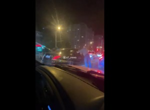 У водителя Mercedes, у которого на Щербакова силовики выбили стёкла, изъяли белый порошок