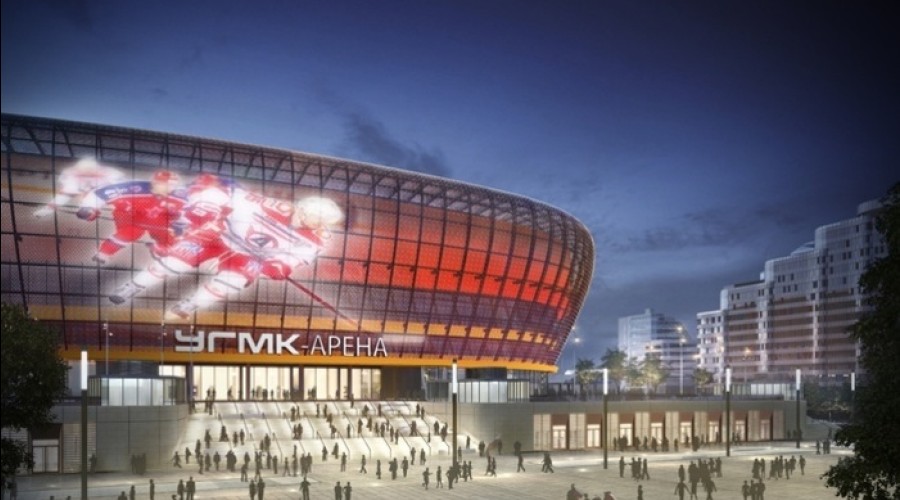 Возле Ледовой арены в центре Екатеринбурга исчезнут наземные парковки