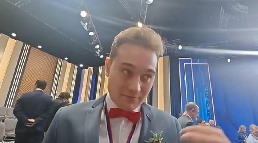 Участник «прямой линии с Путиным» из Екатеринбурга получил совет от ведущего Зарубина