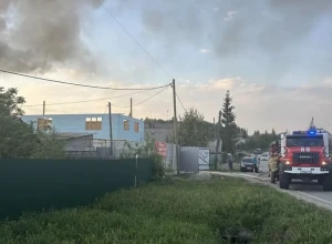 В посёлке под Екатеринбургом сгорел дом семьи погибшего участника СВО