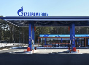 На Екатеринбургской кольцевой автодороге открылась первая АЗС сети «Газпромнефть».