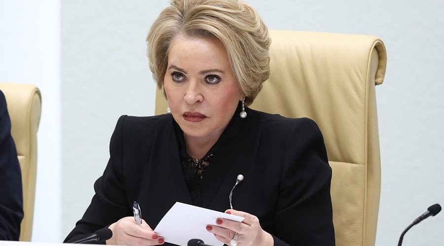 Матвиенко пообещала не похищать Зеленского Подобное не в стиле России