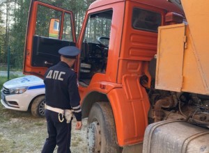 Под Екатеринбургом КАМАЗ сбил ребёнка