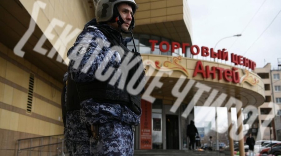К екатеринбургскому ТЦ съехались силовики