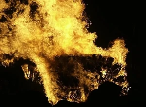 Уралец попытался сжечь жену заживо