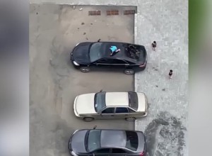 В Екатеринбурге дети разгромили чужую машину