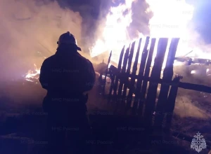 Два человека погибли при пожаре частной бани на Химмаше