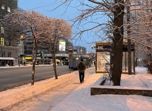 В Академическом районе появились новые остановки