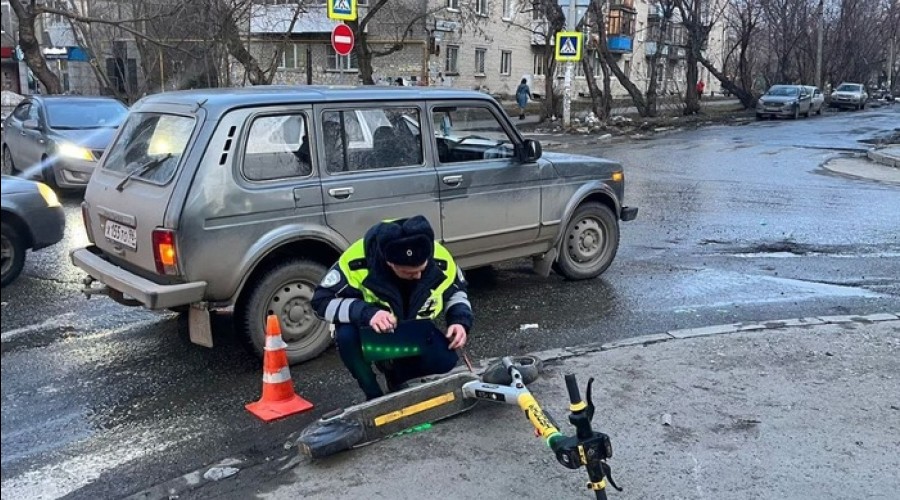 На Вторчермете пострадала 14-летняя девочка на арендном электросамокате