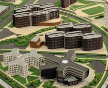 В Екатеринбурге показали проект нового здания института радиоэлектроники УрФУ.