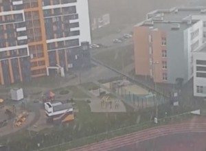 Под Екатеринбургом выпал град