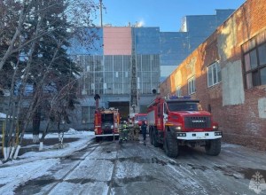 Загорелся один из цехов «Уралхиммаша» в Екатеринбурге