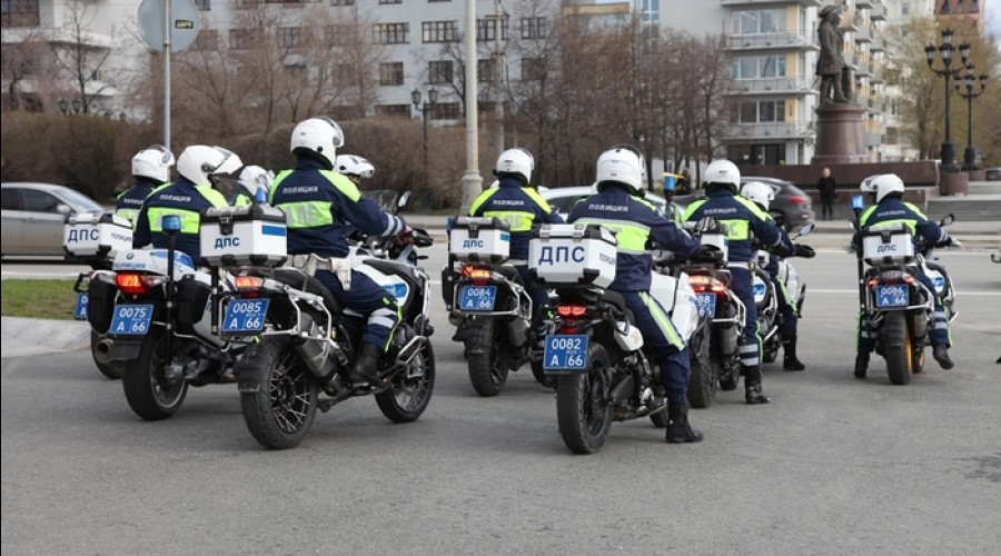 У свердловской полиции появились новые мотоциклы