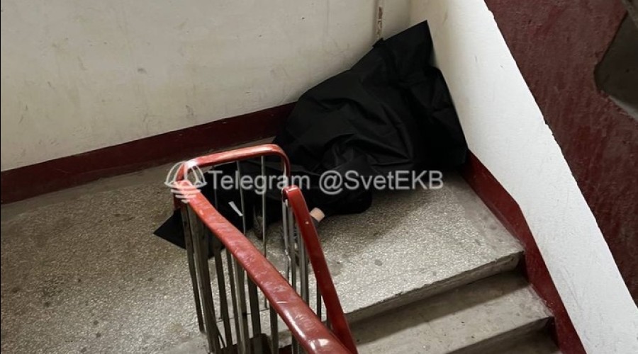 В Екатеринбурге в подъезде нашли труп