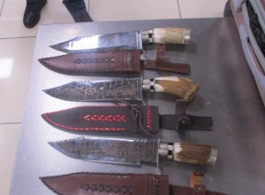 Мужчину из Узбекистана с арсеналом холодного оружия остановили в Кольцово