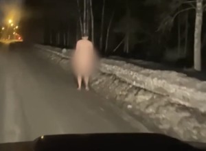 Бегавшего по трассе голым екатеринбуржца объявили в розыск