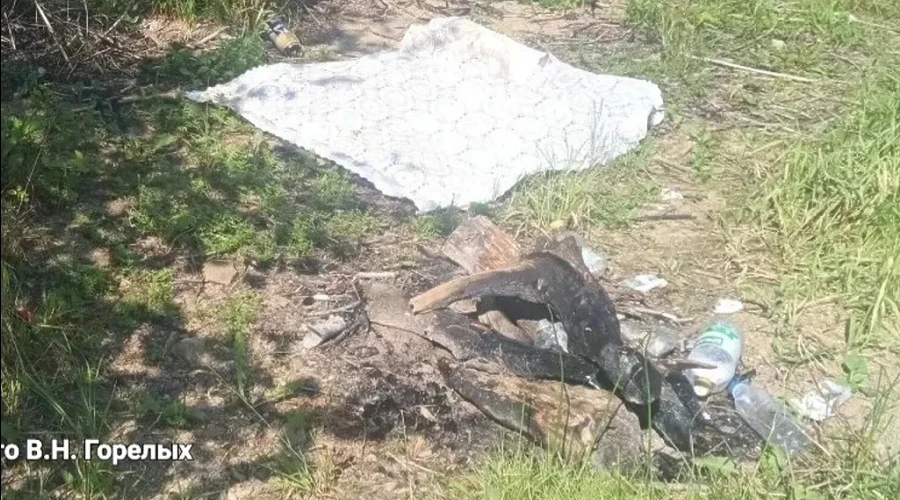 При взрыве в палатке на берегу Бисертского пруда чудом не погибла компания рыбаков