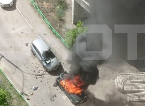 Есть погибший: в Подмосковье взорвался автомобиль