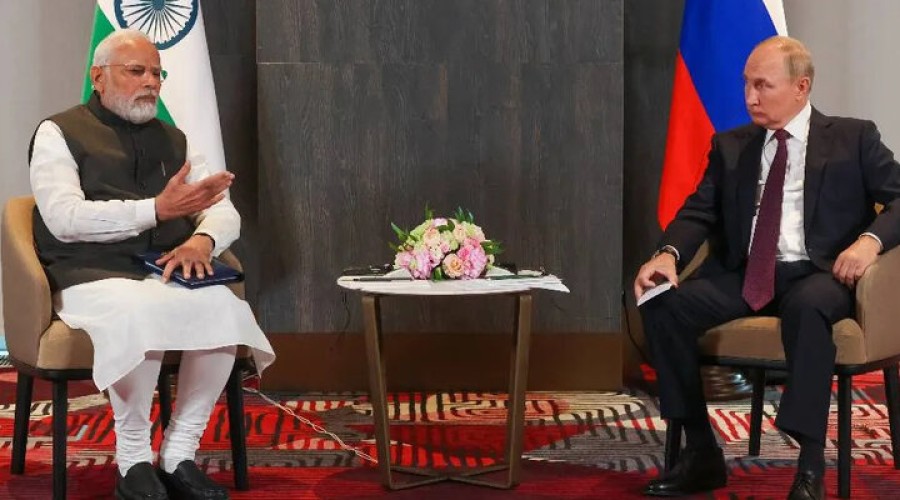 Путин и Моди обсудили ситуацию на Украине