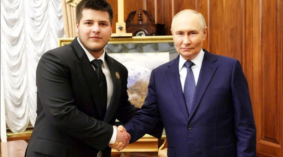 Путин лично поздравил 17-летнего сына Кадырова со свадьбой