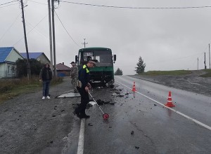 Шесть пассажиров автобуса пострадали при аварии в Ревде
