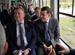 Матвиенко посоветовала мэру Екатеринбурга Орлову чаще пользоваться общественным транспортом