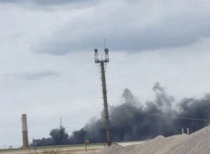 На свердловском заводе произошёл мощный пожар