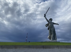 В голове монумента «Родина-мать зовет!» в Волгограде нашли тело человека