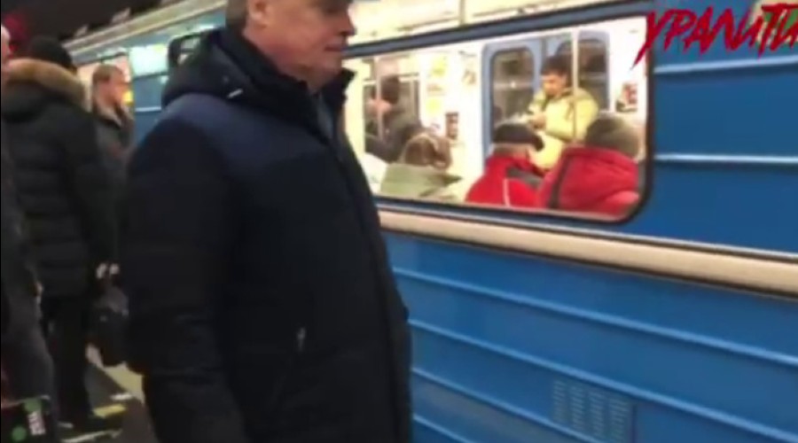Мэра Екатеринбурга Орлова заметили в метро после критики Матвиенко