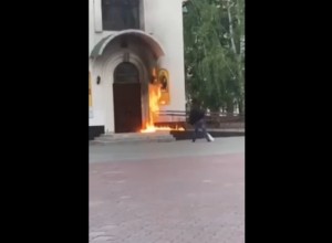 Поджигатель храма Дмитрия Донского в Тюмени задержан