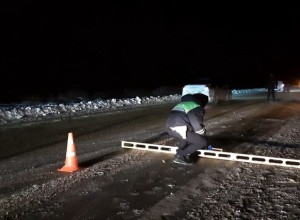 На свердловской трассе погиб пешеход, который стоял на дороге