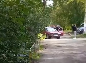 Свердловчане силой отобрали ключи у пьяного водителя, дважды протаранившего столб