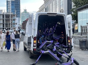 У Екатеринбурга заберут часть электросамокатов