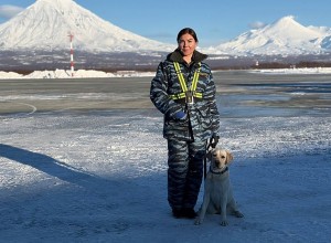 Пёс, которого воспитали в Екатеринбурге, отправился работать на край Земли