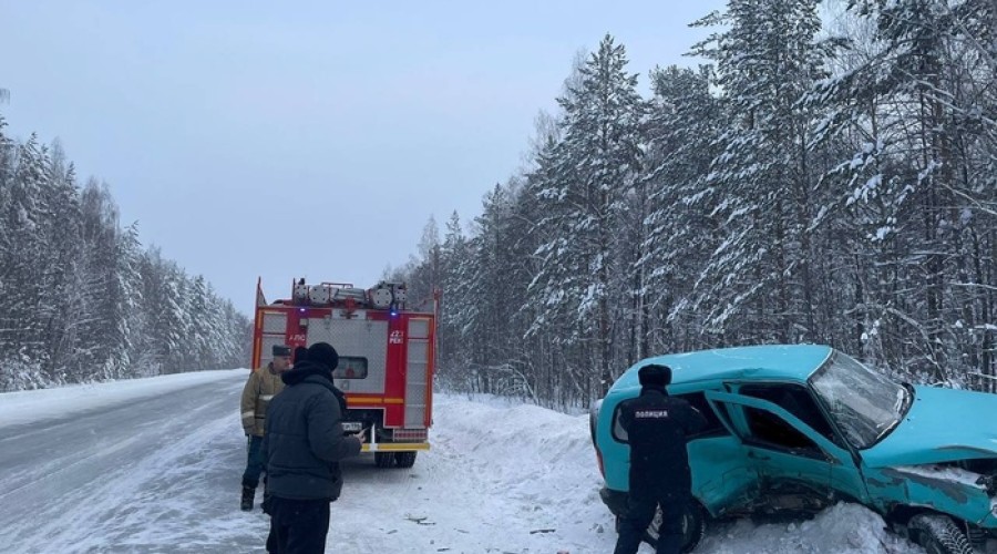 Легковушка, перевозившая пятерых детей, попала в смертельное ДТП на свердловской трассе