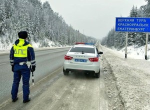 Свердловские полицейские подсчитали количество аварий на трассах из-за ледяного дождя