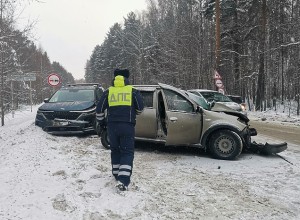 Массовое ДТП случилось на дороге к Ново-Свердловской ТЭЦ