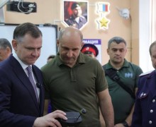 Открытие класса имени В. Жоги в кадетском корпусе города Шахты