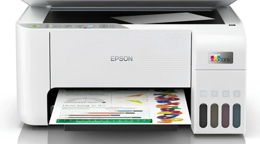 Ремонт мфу EPSON L3256, белые листы при печати