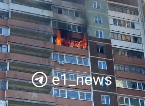 Пожар в квартире на Бебеля мог устроить ребенок