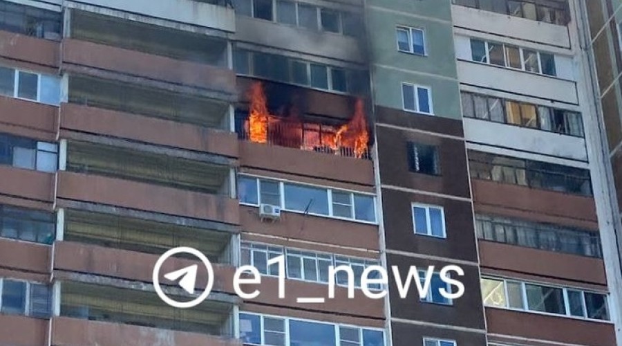 Пожар в квартире на Бебеля мог устроить ребенок