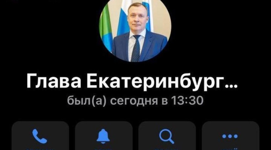Аферисты попытались обмануть сотрудников мэрии Екатеринбурга, притворившись Алексеем Орловым