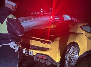 На Пермском тракте разбился элитный Ferrari