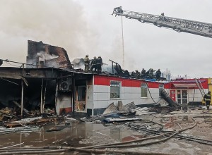 «Магнит» сгорел в результате разгерметизации газового баллона в Сургуте