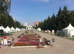 В парке Маяковского закроют один из входов до 24 октября